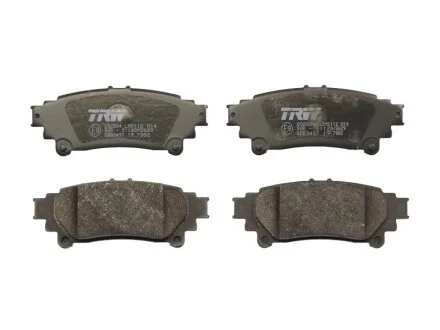 Колодка гальм. диск. LEXUS RX, TOYOTA PRIUS задн. (вир-во) TRW GDB3497