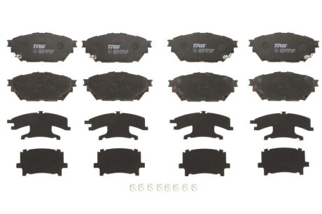 Колодки тормозные дисковые передние MITSUBISHI CANTER 1986 -, FUSO 2011 - TRW GDB3611