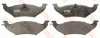 Комплект гальмівних колодок задн, CHRYSLER GRAND VOYAGER III, VOYAGER III DODGE CARAVAN LINCOLN CONTINENTAL, CONTINENTAL TOWN CAR, TOWN CAR II PLYMOUTH VOYAGER 2.0-4.6 10.90-12.02 TRW GDB4045 (фото 2)