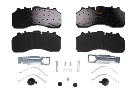 Колодки гальм. диск. (Компл. на вісь) BPW, DAF XF95, IVECO, MB Actros, SAF, SCANIA TRW GDB5067