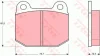 Комплект гальмівних колодок передн, CHEVROLET CAMARO OPEL ASCONA B, INSIGNIA A, INSIGNIA A COUNTRY, KADETT C, KADETT C CITY, MANTA B, REKORD D, REKORD E 1.2-6.2 01.72-03.17 TRW GDB611 (фото 1)