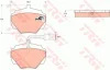Комплект гальмівних колодок задн, LAND ROVER 90 I, DEFENDER, DISCOVERY I, RANGE ROVER I 2.0-4.3 08.81-02.16 TRW GDB976 (фото 1)