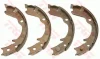 Гальмівна колодка SUBARU FORESTER, IMPREZA, LEGACY I, LEGACY II, LEGACY III, LEGACY IV, LEGACY OUTBACK, OUTBACK 1.6-3.0 01.89-10.12 TRW GS8725 (фото 1)