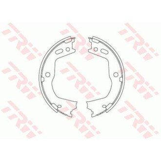 Колодки стоянкового гальма Hyundai Santa Fe (12-) TRW GS8803