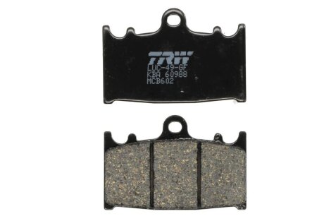 Комплект гальмівних колодок TRW MCB602