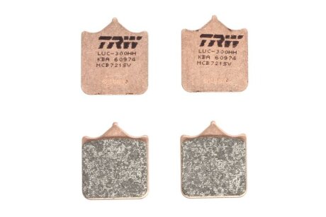 Комплект гальмівних колодок TRW MCB721SV