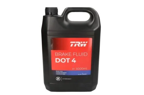Рідина гальм. DOT4 5л (вир-во) TRW PFB405SE