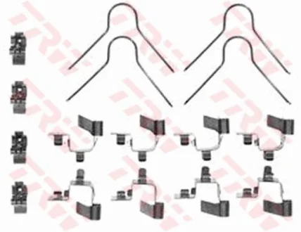 Монтажний набір гальмівних колодок передн LEXUS ES TOYOTA CAMRY, CELICA 1.8-2.5 10.86-01.94 TRW PFK291