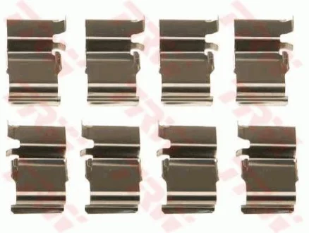 Монтажний набір гальмівних колодок задн TOYOTA LAND CRUISER, LAND CRUISER 90, LAND CRUISER PRADO 3.0D-4.2D 01.90- TRW PFK439