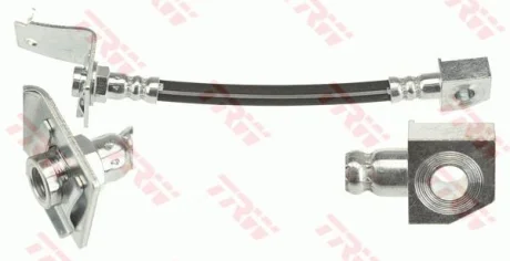 Гальмівний шланг гнучкий задн лів (довжина 200мм/Banjo 3/8"-24) JEEP GRAND CHEROKEE II 2.7D-4.7 10.98-09.05 TRW PHD1184
