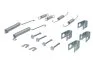 Монтажний набір гальмівної колодки (AKEBONO) HONDA ACCORD III, CIVIC III, CIVIC IV, CIVIC V, CIVIC VI, CIVIC VII, HR-V, INTEGRA 1.4-2.0 10.83- TRW SFK197 (фото 1)