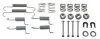 Монтажний набір гальмівної колодки (AKEBONO) CITROEN C4 AIRCROSS, C-CROSSER, C-CROSSER ENTERPRISE MITSUBISHI ASX, GRANDIS, LANCER VIII, OUTLANDER II PEUGEOT 4007, 4008 1.5-3.0 04.04- TRW SFK216 (фото 1)