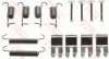 Монтажний набір гальмівної колодки TOYOTA AVENSIS, CARINA E VI, CELICA, COROLLA, COROLLA VERSO, PRIUS, YARIS, YARIS VERSO 1.0-2.4 04.92-12.09 TRW SFK385 (фото 1)