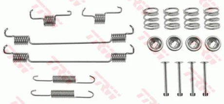 Монтажний набір гальмівної колодки (BOSCH) SMART CABRIO, CITY-COUPE, CROSSBLADE, FORTWO, ROADSTER 0.6-1.0 07.98- TRW SFK423