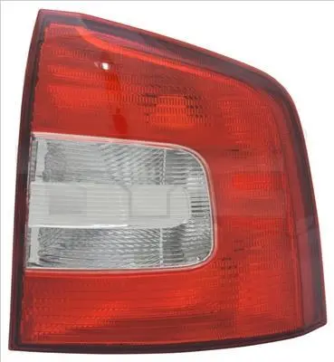 Ліхтар задній лів (P21W/W3W) SKODA OCTAVIA II Універсал 11.08-06.13 TYC 11-12260-01-2 (фото 1)