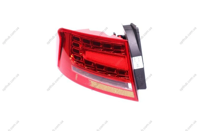 Ліхтар задній зовнішній лівий Audi A4 B8 седан (08-11) LED EUR (11-B556-06-2B) TYC 11B556062B (фото 1)