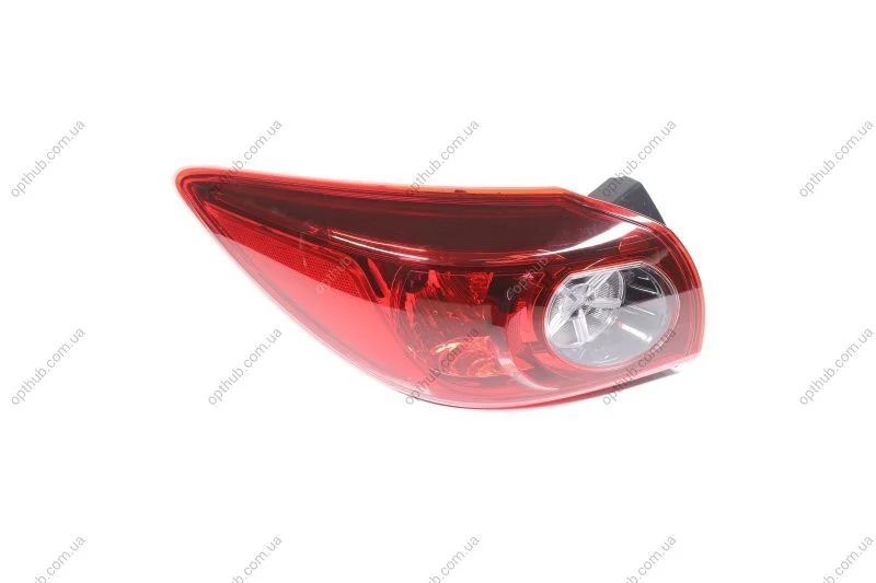 Ліхтар задній зовнішній лівий Mazda 3 HB (13-16) EUR (11-E096-05-2B) TYC 11E096052B (фото 1)