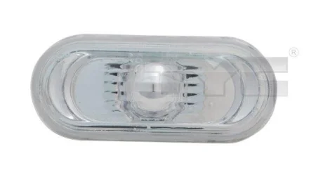 Повторювач повороту лів/прав (білий, WY5W) SEAT ALHAMBRA 7M, AROSA, CORDOBA 6L, IBIZA III 6L, LEON 1M, MII, TOLEDO II 1M SKODA CITIGO VW AMAROK 2H, BORA, CADDY III, GOLF IV, LUPO 08.97-05.22 TYC 18-0605-11-2