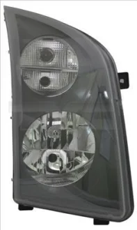 Фара прав (H7/H7/W21, електричн, з мотором) VW CRAFTER 2E 07.11-12.16 TYC 20-12351-15-2