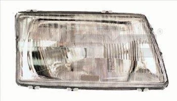 Фара прав (H4, механічн, колір відбивача: срібн) AUDI 100 C3, 200 C3 08.82-12.91 TYC 20-1736-05-2