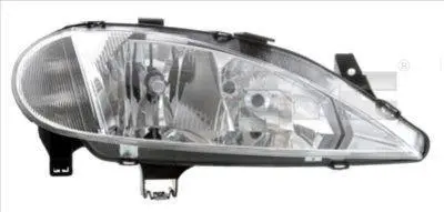 Фара лів (H1/H7, електричн, без мотора) RENAULT MEGANE I 09.99-08.03 TYC 20-6000-05-2 (фото 1)