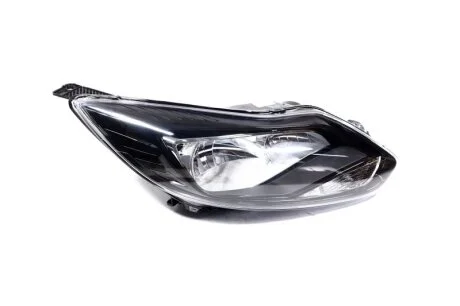 Фара права з моторчиком Ford Focus II (11-14) H1/H7 чорна TYC 20-C569-A5-2B
