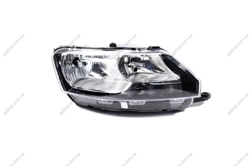 Фара права з моторчиком Skoda Rapid (12-) H7/H15 TYC 20-F131-05-2B (фото 1)