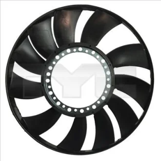 Крильчатка вентилятора AUDI A4 B5, A4 B6, A4 B7 SKODA SUPERB I VW PASSAT B5, PASSAT B5.5 1.6-3.2 09.97-06.08 TYC 802-0055-2