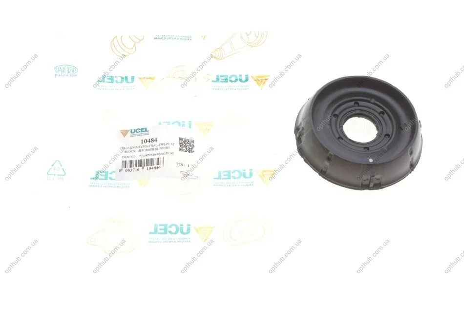 Подушка амортизатора (переднього) Renault Kangoo 97- UCEL UA63 UC-EL 10484 (фото 1)