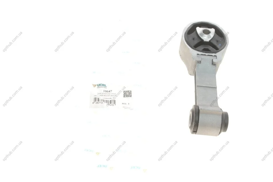 Подушка двигуна (верхня) (R) Renault Megane III 1.9 dCi 08- UCEL (opt-om) UC-EL 10647 (фото 1)
