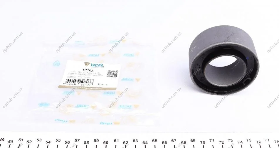 Сайлентблок балки (задньої) Renault Megane I 96-03 (43x77x35) UCEL (opt-om) UC-EL 10703 (фото 1)