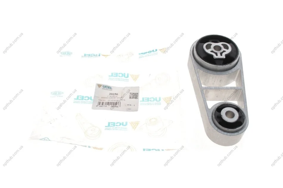 Подушка двигуна (передня/нижня) Ford Mondeo III 1.8-3.0/2.0-2.2 TDCI 00-07 (косточка) UCEL (opt-om) UC-EL 20256 (фото 1)