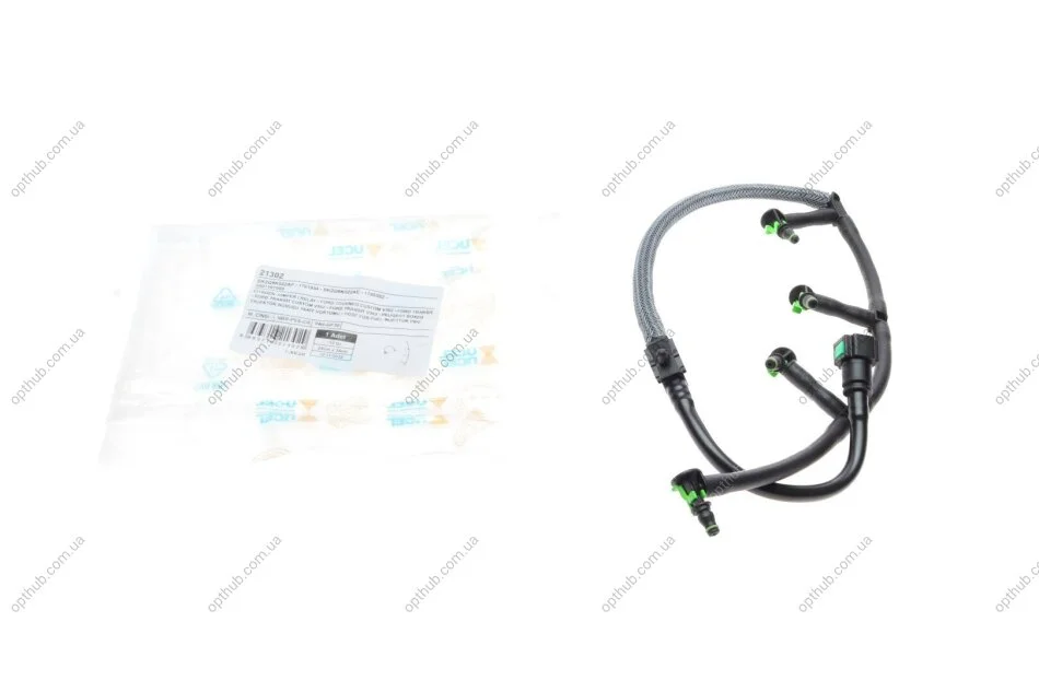 Шланг зливний Citroen Jumper/Peugeot Boxer/Fiat Ducato 2.2D 11- (Euro5) UCEL UA63 UC-EL 21302 (фото 1)