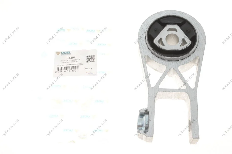 Подушка двигуна (нижня) (R) Fiat Ducato 06- UCEL UA63 UC-EL 31204 (фото 1)