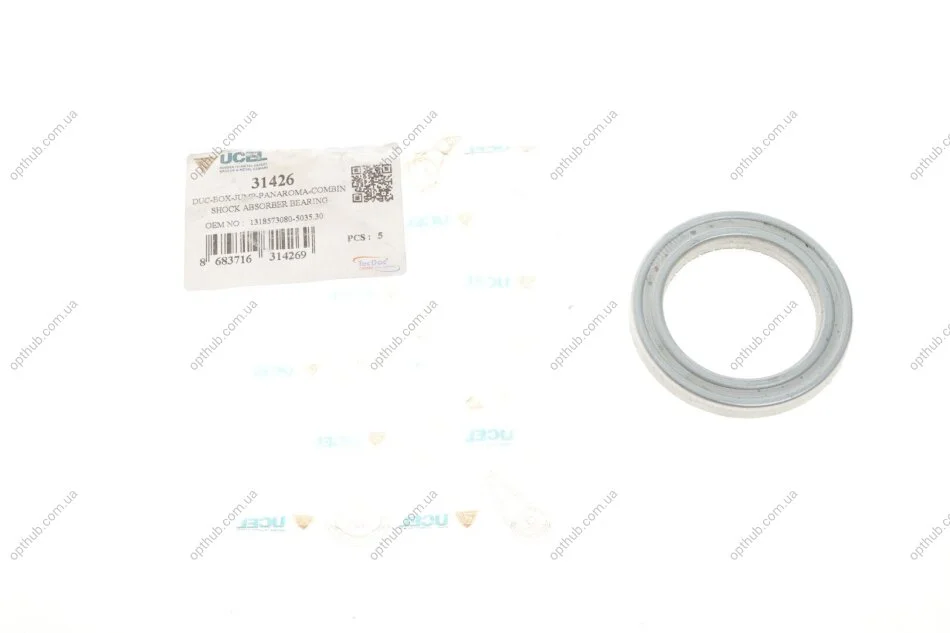 Подшипник амортизатора опорный Fiat Ducato 94- UCEL UA63 UC-EL 31426 (фото 1)