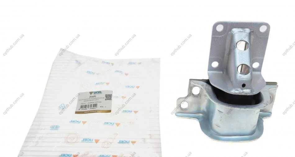 Подушка двигуна (L) Fiat Ducato/Citroen Jumper/Peugeot Boxer 2.2HDi-2.3D 06- UCEL (opt-om) UC-EL 31651 (фото 1)