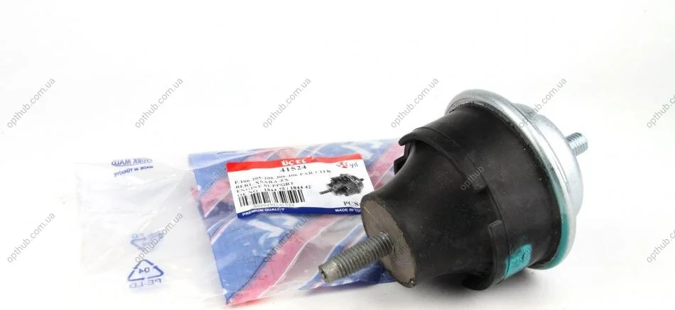 Подушка двигуна (R) Citroen Berlingo/Peugeot Partner 1.6 16V/1.6HDI 00- UCEL UA63 UC-EL 41524 (фото 1)