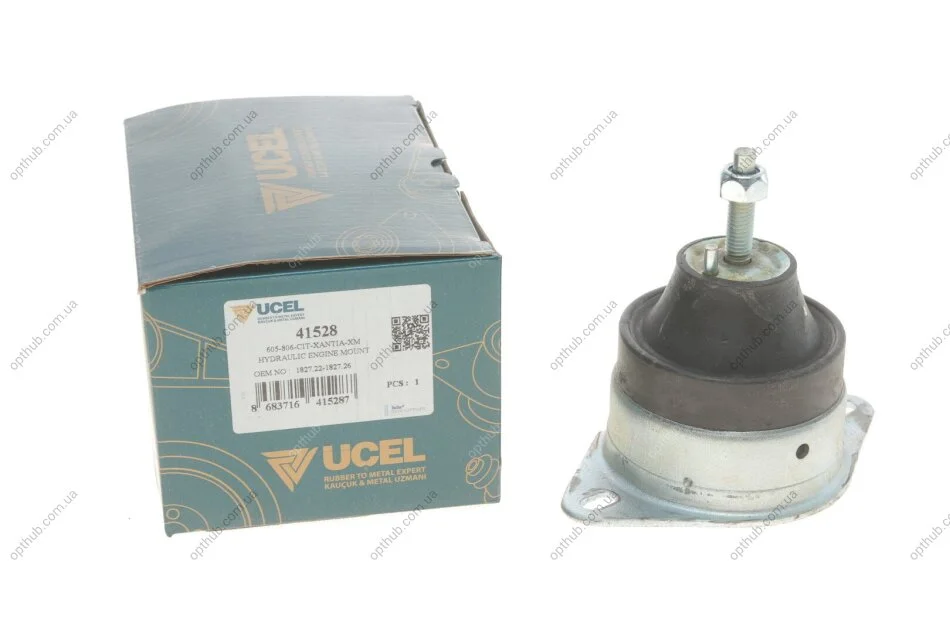 Подушка двигуна (передня) (R) Citroen Jumpy/ Fiat Scudo/Peugeot Expert 1.9-2.0 TD/JTD 95-06 UCEL UA63 UC-EL 41528 (фото 1)