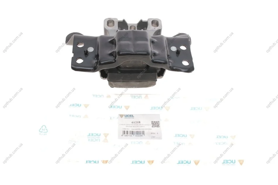 Подушка АКПП VW Caddy IV 1.6 TDI 12- (L) UCEL UA63 UC-EL 61218 (фото 1)
