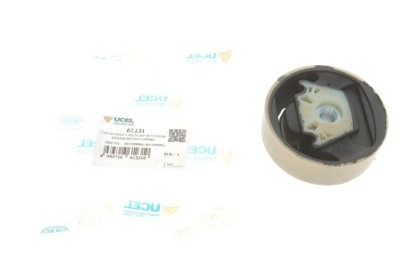 Подушка двигуна (верхня) VW Golf V/VI/Caddy III 1.2-2.0TDI 03- (з різьбою) UCEL UA63 UC-EL 61231