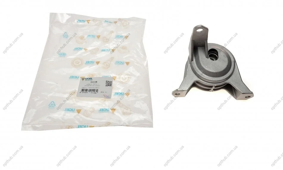 Подушка двигуна (R) Opel Astra G/Zafira A 1.2-1.8 16V 98-09 UCEL (opt-om) UC-EL 91118 (фото 1)