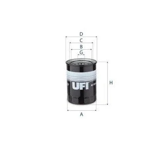 Масляний фільтр UFI 23.121.00