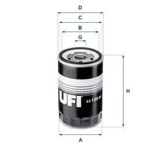 Масляний фільтр UFI 23.130.00