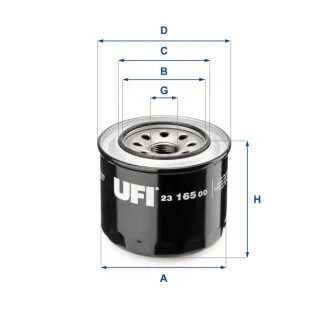 Фильтр масляный MITSUBISHI UFI 23.165.00