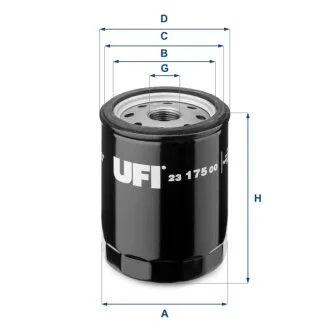 Масляный фильтр UFI 23.175.00