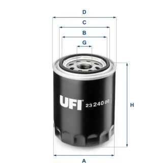 Фильтр масляный NISSAN UFI 23.240.00