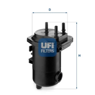 Фільтр паливний RENAULT -ua UFI 24.014.00