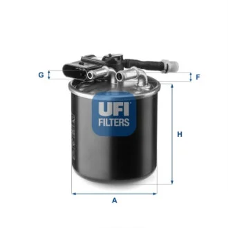 Фільтр паливний MERCEDES BENZ -ua UFI 24.151.00