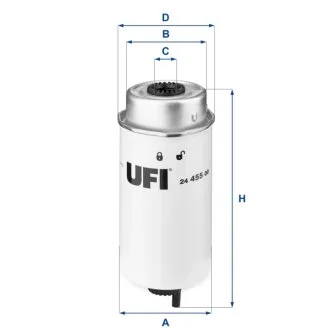 Фільтр паливний FORD -ua UFI 24.455.00