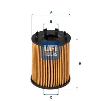 Масляний фільтр UFI 25.043.00